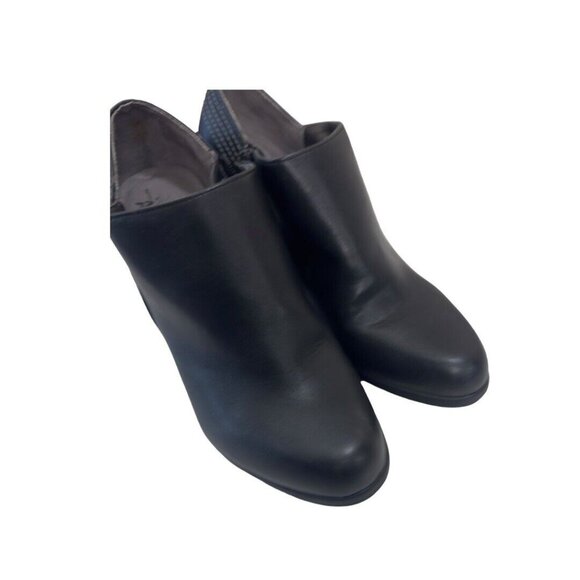 Life Stride Jacinda Velocity 2.0 Women SZ 10M Black Ankle 3''Heel Booties - Picture 12 of 12